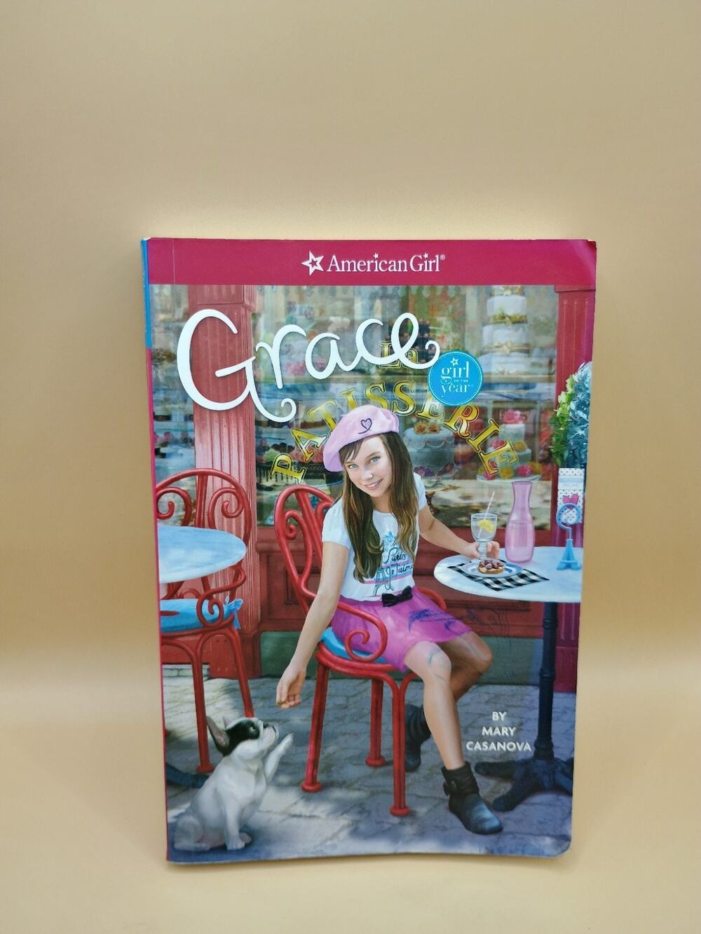 American Girl Of The Year MEET GRACE BOOK 7.5" Paperback by Mary Casanova Book 1